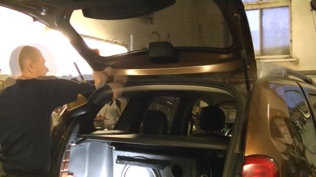 Renault Duster, Чистим салон парогенератором. смотреть онлайн