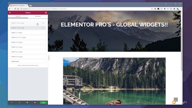 Undo/Redo & Revisions in Elementor for Wordpress смотреть онлайн