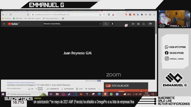 ⚠️⚠️JUAN CARLOS REYNOSO ESTA ANUNCIANDO EL FIN DE OMEGAPRO Y NO LO VEN⚠️⚠️ смотреть онлайн