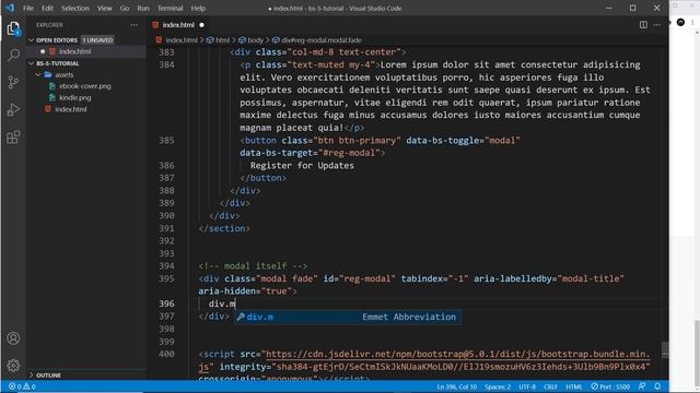 Bootstrap 5 Crash Course Tutorial #16 - Modals смотреть онлайн