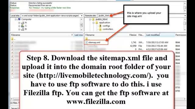 how to make a xml sitemap and upload to google web master смотреть онлайн