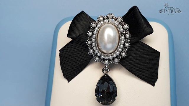 Брошь Бант черный смотреть онлайн