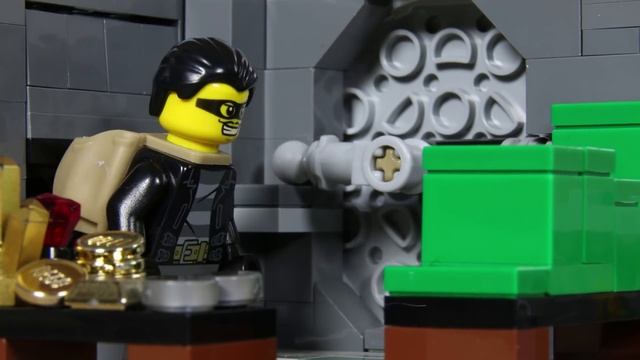 LEGO Minecraft Defend The Fort! STOP MOTION LEGO Minecraft Golems Attack | LEGO | Billy Bricks