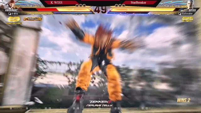 Tekken 8 ▰ K-WISS (Rank#1 Hwoarang) Vs STAR BREAKER (Rank#1 Bryan) ▰ Ranked Matches