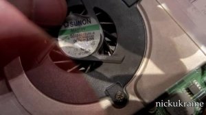 Шумит ноут Asus F3 = Ремонт неразборного  кулера Sunon Maglev