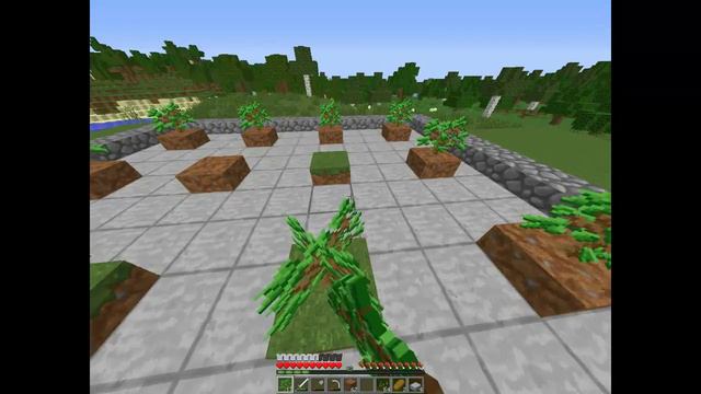 Minecraft №2 "Ферма дерева" смотреть онлайн