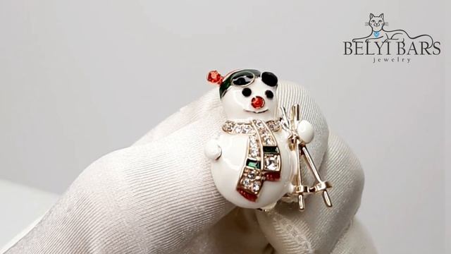 Брошь снеговик смотреть онлайн
