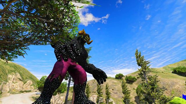 Shinchan is saved by Franklin when the Black Monster God comes to kill him In GTA 5 ! (GTA 5 Mods) смотреть онлайн