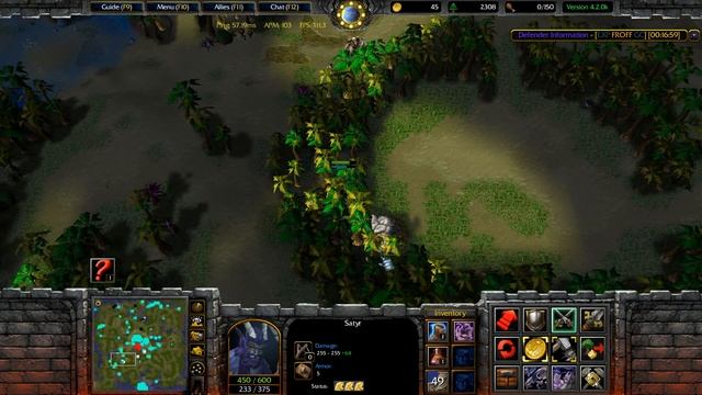 Island Defense Warcraft 3 Builder Gameplay 4 смотреть онлайн