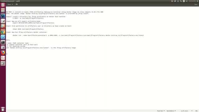 Jfrog Artifactory Simple and Quick Installation| Jforg Artifactory Docker Container смотреть онлайн