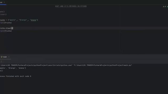 Set Data Structure Methods Python | The Bee Coding | part 1 смотреть онлайн