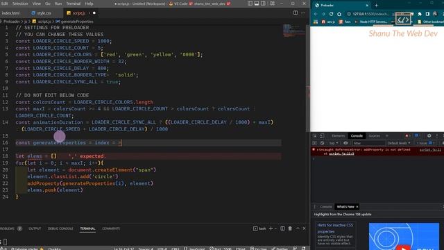 Circular Pre-loader using JavaScript - Fully Customizable Pre-loader смотреть онлайн