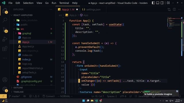 LIVE AWS Amplify y React - Taller Práctico смотреть онлайн