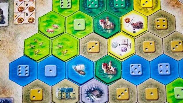 The Castles of Burgundy in about 3 minutes смотреть онлайн