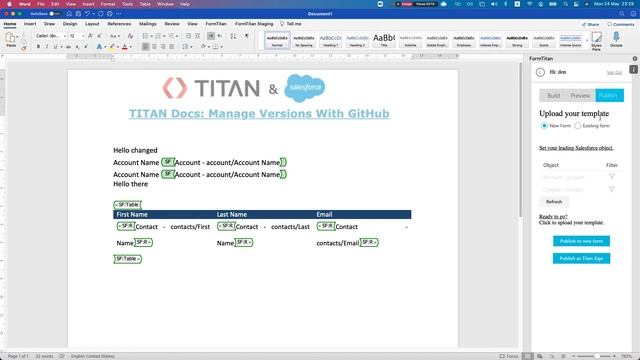 Titan Docs - GIT Integration смотреть онлайн