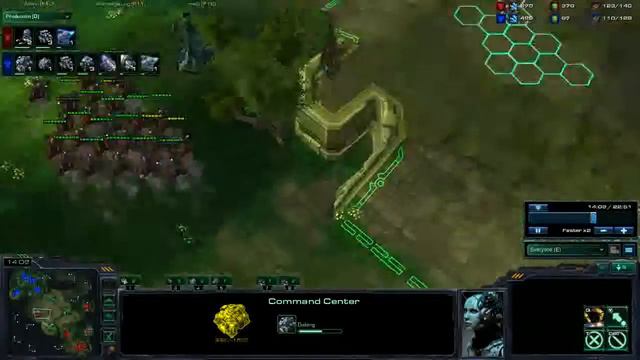 Знаменитые масс-гелионы от Стрелка в StarCraft II смотреть онлайн