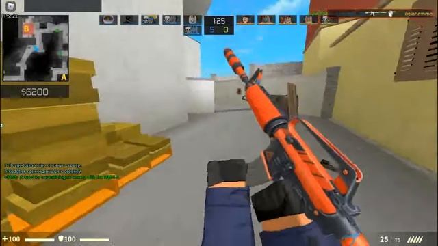 Играем в игру Роблокс КС:ГО смотреть онлайн
