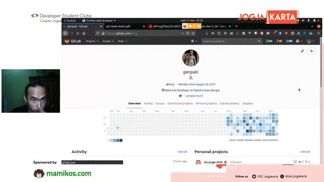 DSC Jogja Festival : Let's connect with GIT смотреть онлайн