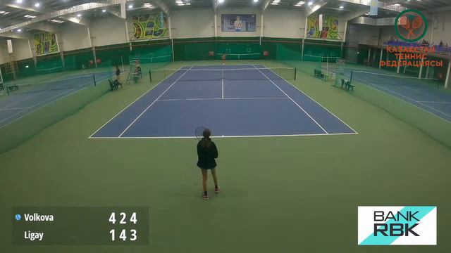 🎾 Корт №2 - Almaty Gold 14&Under (22.12.2022) смотреть онлайн