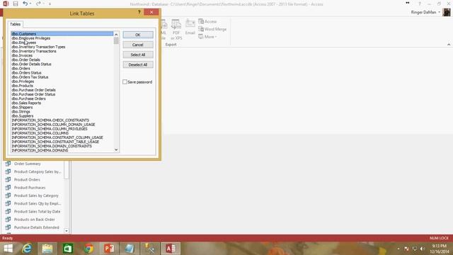 7. (Advanced Programming In Access 2013) Linking Tables From An ODBC Connection To Access смотреть онлайн