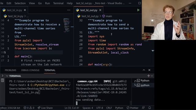 Lab Streaming Layers for Brain Data with Python - fNIRS BCI Week 1 смотреть онлайн