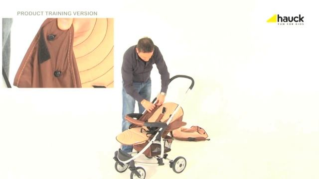 Hauck Malibu stroller + Bassinet + Adaptor + Stand смотреть онлайн