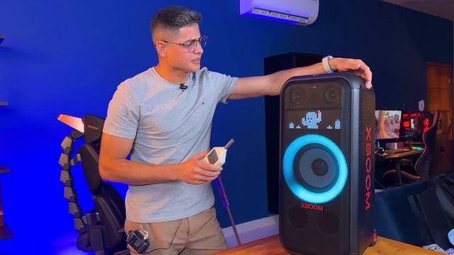A MELHOR Caixa de Som PORTÁTIL que já testei! LG XBOOM XL7S! Unboxing e Impressões смотреть онлайн