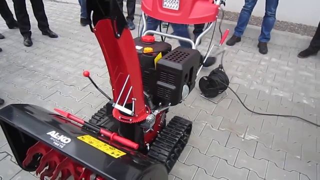 Снегоуборщик бензиновый AL KO SnowLine 760TE - КиТ системы смотреть онлайн