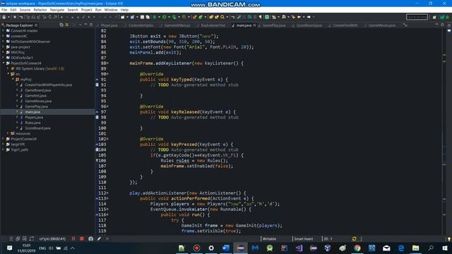 Connect 4 project in Java - HIT смотреть онлайн
