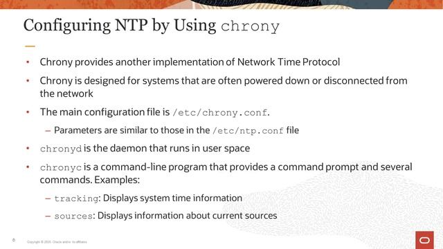 Date and Time Configuration on Oracle Linux смотреть онлайн