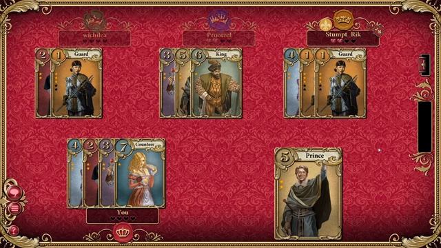 Love Letter - #7 - GUARDS GUARDS!! (4 Player Gameplay) смотреть онлайн
