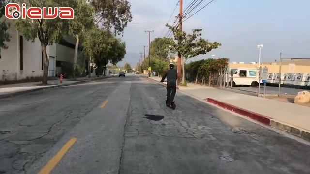 【Qiewa】 Q1 Hummer - E-Scooter Faster speed, farther travel range TEST RIDE! смотреть онлайн