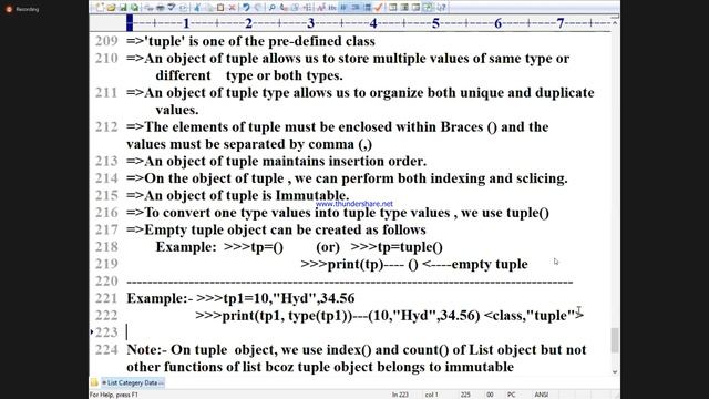 Python Standard Data Types | List | Tuple| Dictionary | Number | Set смотреть онлайн