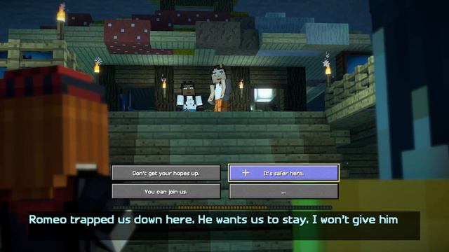 Binta About Joining Jesse's Crew - All Dialogues - Minecraft: Story Mode Season 2 Episode 4 смотреть онлайн