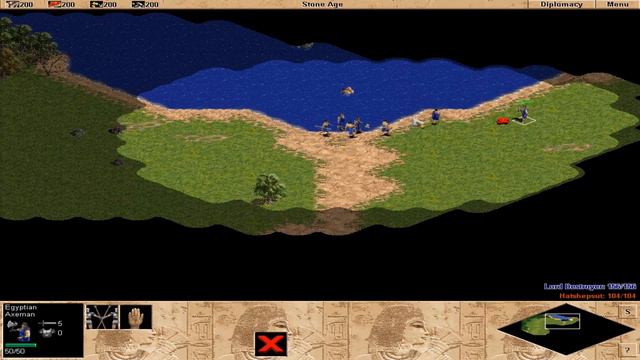 Age of Empires - 05 - Ascent of Egypt: Skirmish смотреть онлайн