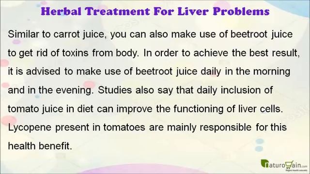 Herbal Treatment For Liver Problems To Get Rid Of Toxins From Body смотреть онлайн