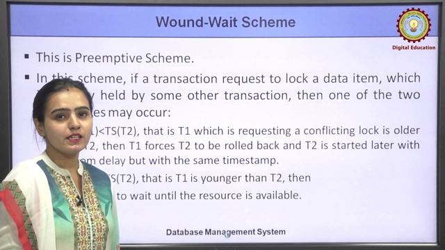 Database Management System: Deadlock Handing By Ms. Deepika Suhag | AKTU Digital Education смотреть онлайн