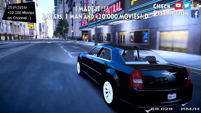 Chrysler 300c SRT8 - GTA WORLD YT +20 200 MOVIES _REVIEW смотреть онлайн