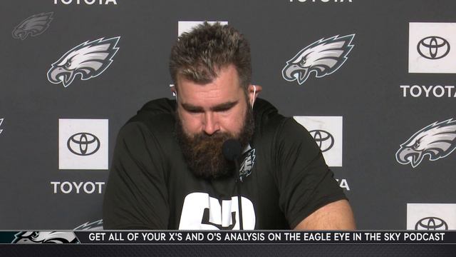 Jason Kelce Talks Walter Payton Man of the Year Nomination & More | Eagles Press Conference смотреть онлайн