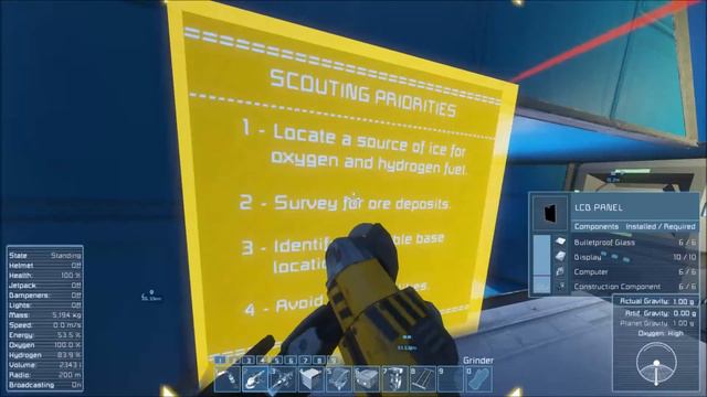space engineers Planet landing and first day guide. смотреть онлайн
