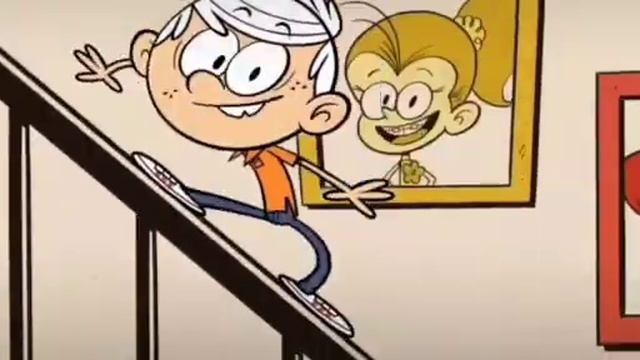 Заставка наоборот "Мой шумный дом" The Loud house смотреть онлайн