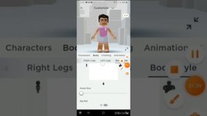 Как сделать бесплатно красивые ноги в роблокс?? •°•