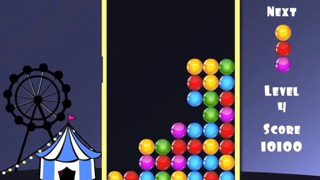 Как играть в Тетрис Шарики