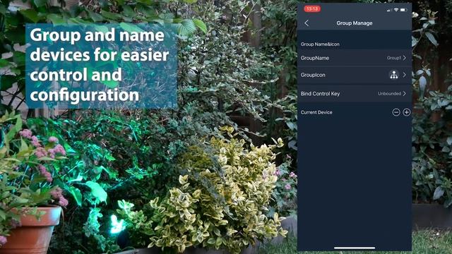 Smart Bluetooth Garden Lights смотреть онлайн