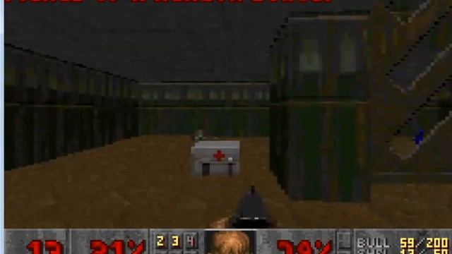 PrBoom GBA but with the GBA Doom II Retail HUD смотреть онлайн