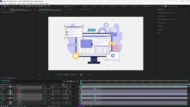 Duik Effector After Effects | Как использовать