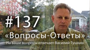 «Вопросы-Ответы», Выпуск #137 - Василий Тушкин отвечает на ваши вопросы