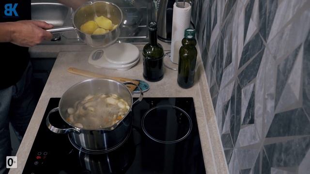 Суп-пюре из шампиньонов | Быстрый рецепт со сливками смотреть онлайн