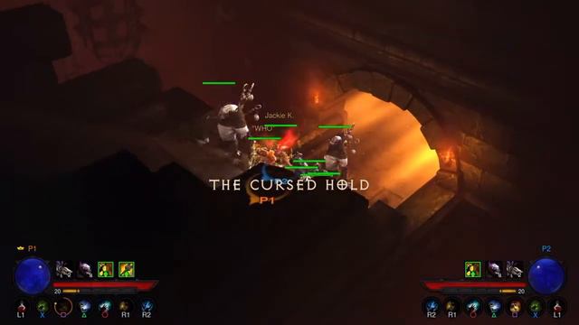 Diablo 3 RoS PS4 Coop Witch Doctor Gameplay (Ep:4) смотреть онлайн