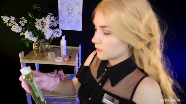 АСМР [RP] ЛУЧШИЙ КОСМЕТОЛОГ ? ЧИСТКА лица и МАССАЖ лица ??ASMR [RP] BEST COSMETOLOGIST